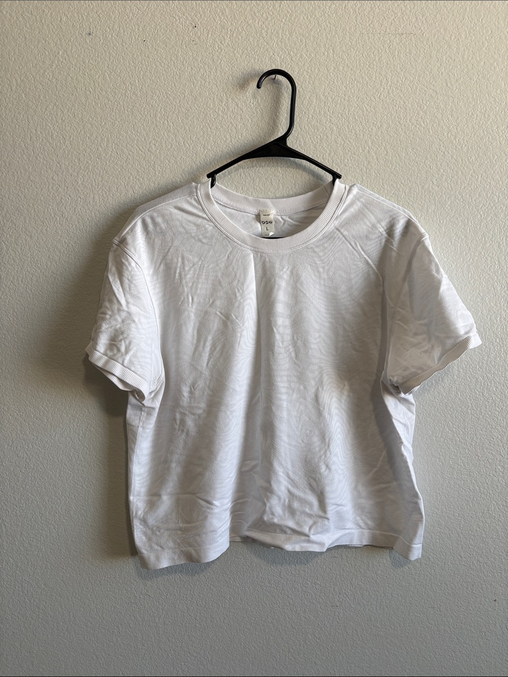 DSG White Nylon Crew Tee